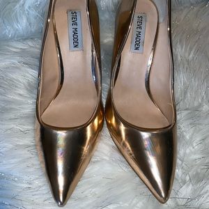 Steve Madden Rose Gold Heels
